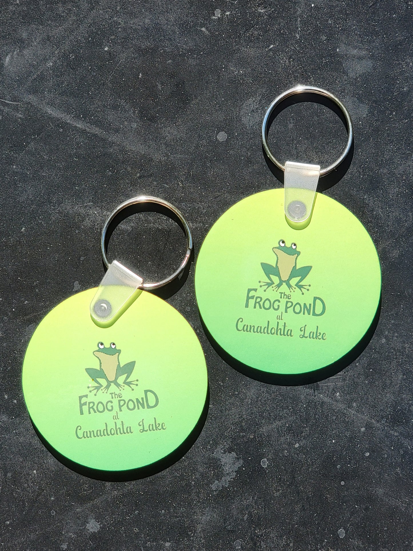 The Frog Pond Keychain (Round)