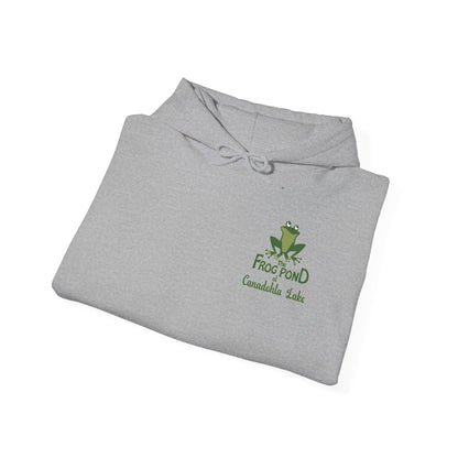 The Frog Pond Hoodie - Full Artwork & Sleeve Detail