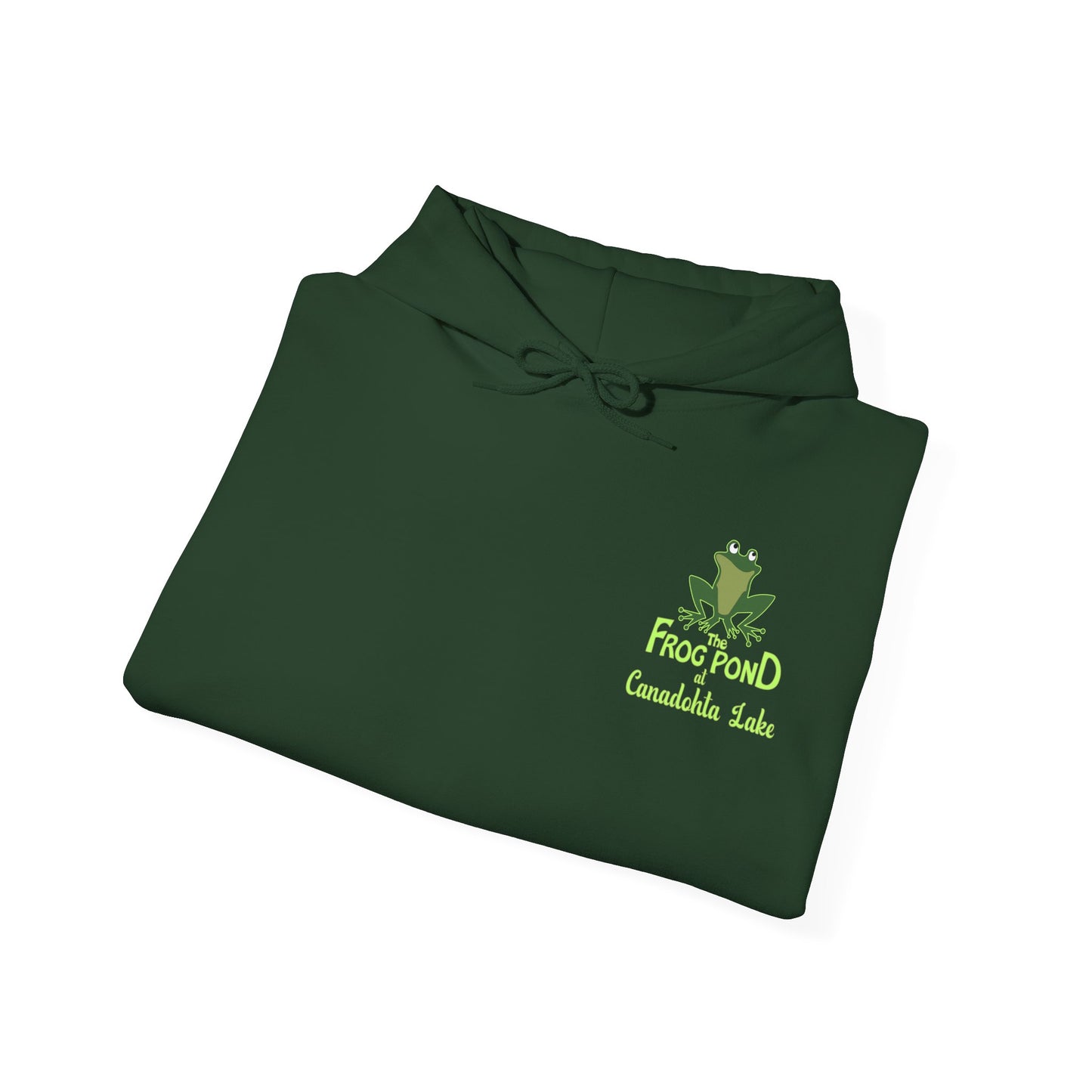 The Frog Pond Hoodie - Full Artwork & Sleeve Detail
