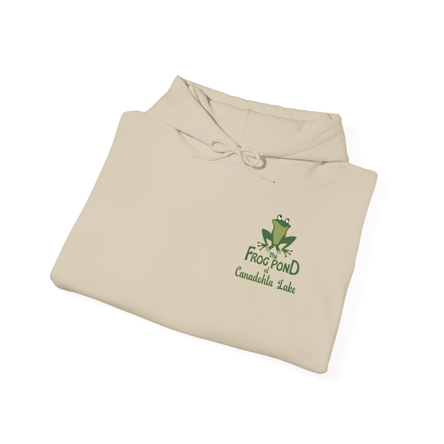 The Frog Pond Hoodie - Full Artwork & Sleeve Detail