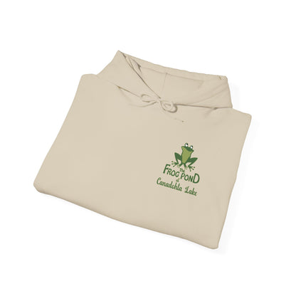 The Frog Pond Hoodie - Full Artwork & Sleeve Detail