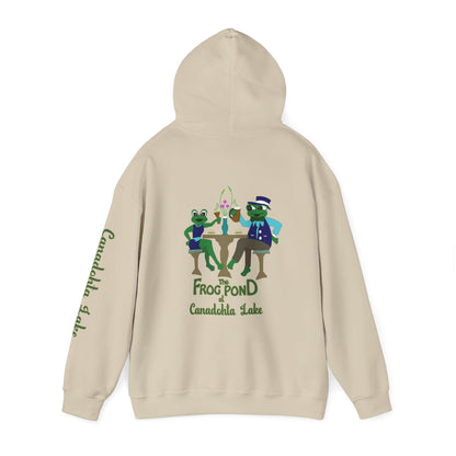 The Frog Pond Hoodie - Full Artwork & Sleeve Detail
