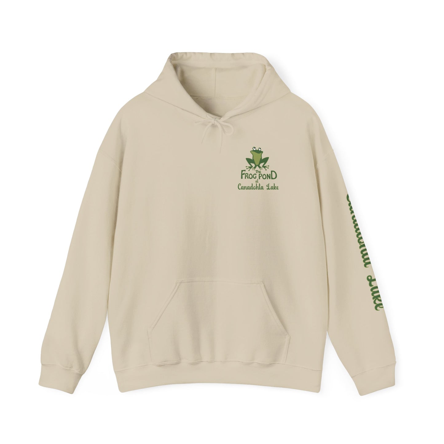 The Frog Pond Hoodie - Full Artwork & Sleeve Detail