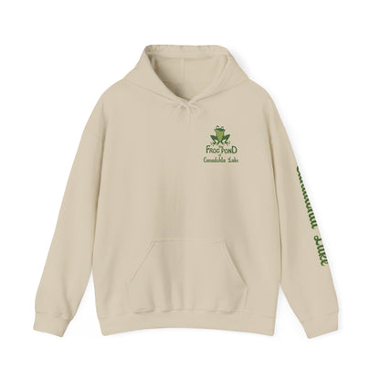 The Frog Pond Hoodie - Full Artwork & Sleeve Detail