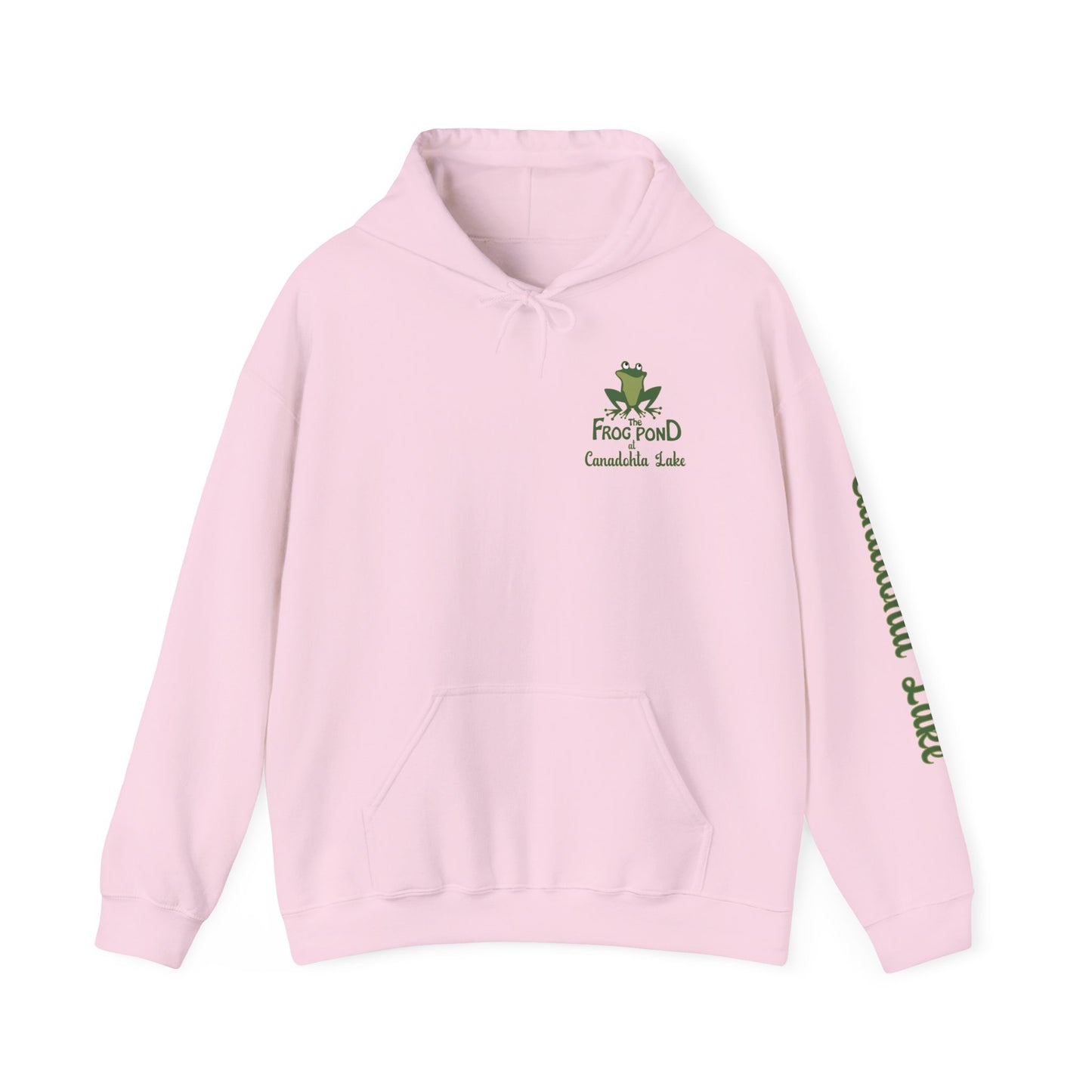 The Frog Pond Hoodie - Full Artwork & Sleeve Detail