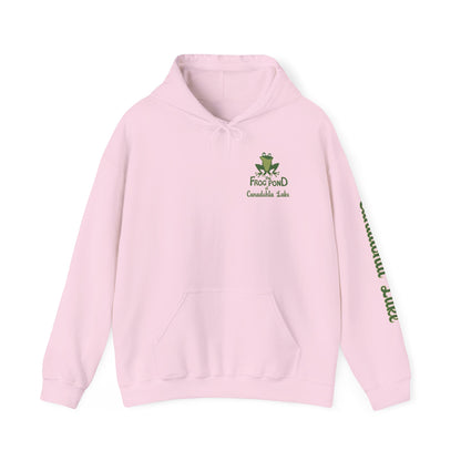 The Frog Pond Hoodie - Full Artwork & Sleeve Detail