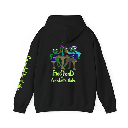 The Frog Pond Hoodie - Full Artwork & Sleeve Detail
