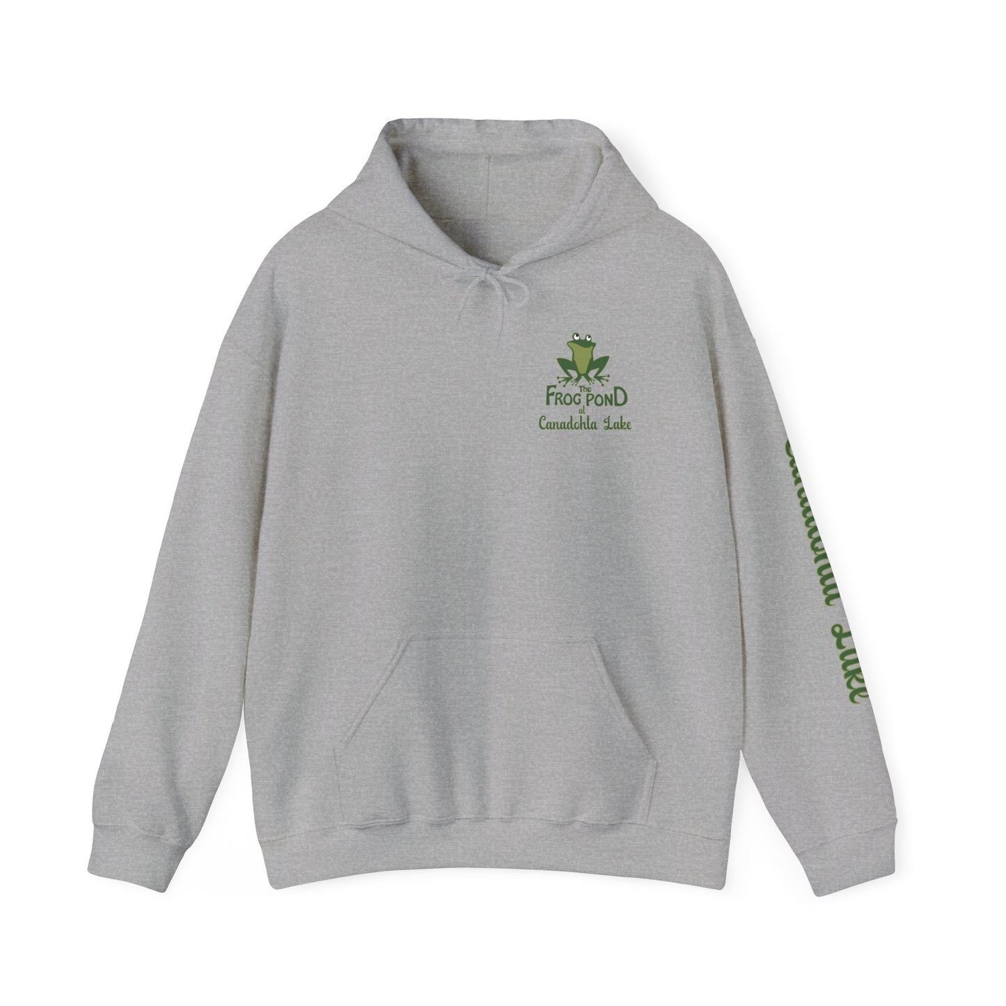 The Frog Pond Hoodie - Full Artwork & Sleeve Detail