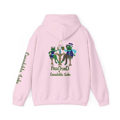 The Frog Pond Hoodie - Full Artwork & Sleeve Detail
