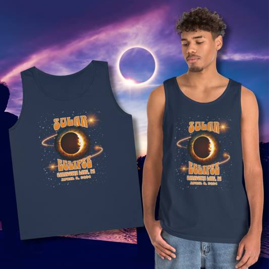 Canadohta Lake Solar Eclipse Adult Tank Top