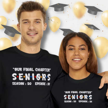 Final Chapter Seniors 2024 T-Shirt - Celebrating Lifelong Friendships
