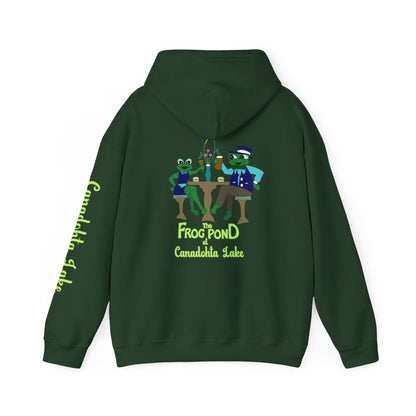 The Frog Pond Hoodie - Full Artwork & Sleeve Detail