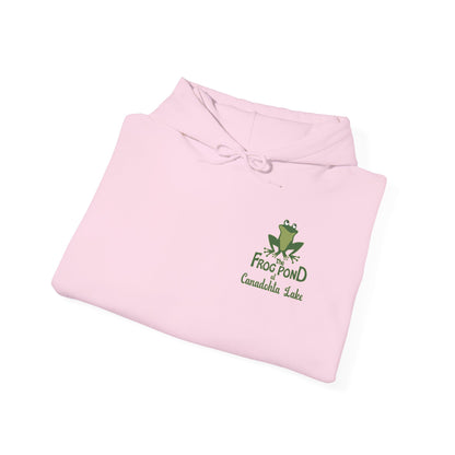 The Frog Pond Hoodie - Full Artwork & Sleeve Detail
