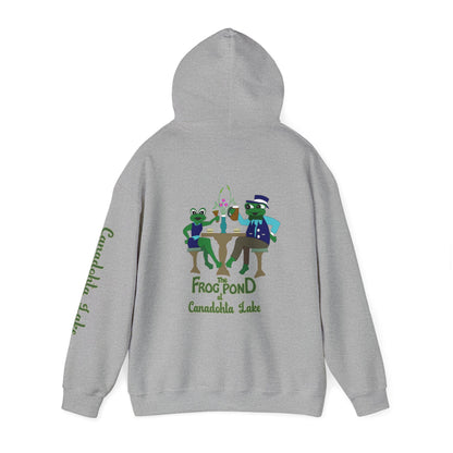 The Frog Pond Hoodie - Full Artwork & Sleeve Detail