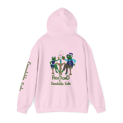 The Frog Pond Hoodie - Full Artwork & Sleeve Detail