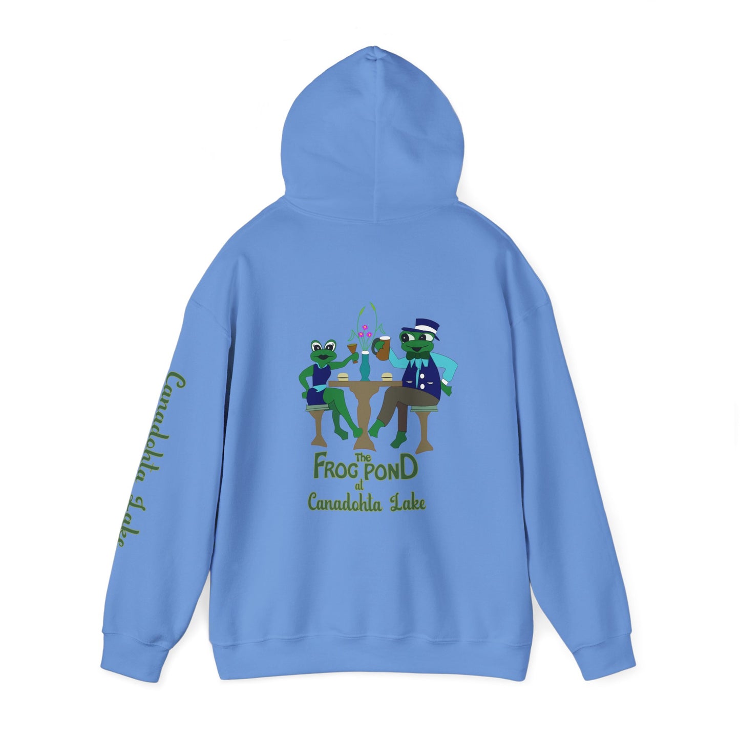The Frog Pond Hoodie - Full Artwork & Sleeve Detail