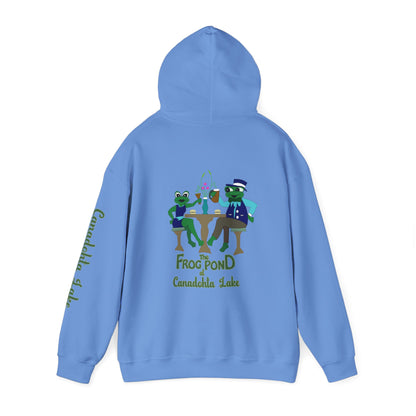 The Frog Pond Hoodie - Full Artwork & Sleeve Detail