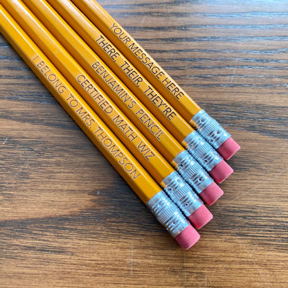 Personalized #2 Pencils