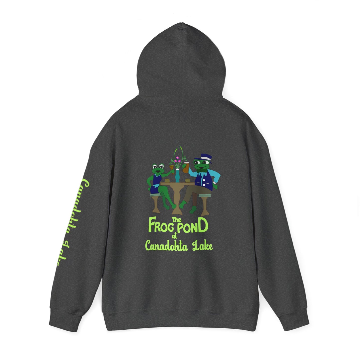 The Frog Pond Hoodie - Full Artwork & Sleeve Detail