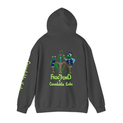 The Frog Pond Hoodie - Full Artwork & Sleeve Detail