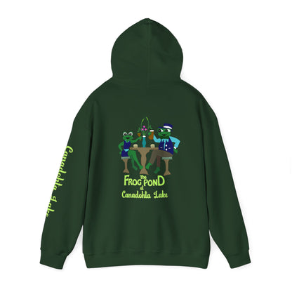 The Frog Pond Hoodie - Full Artwork & Sleeve Detail