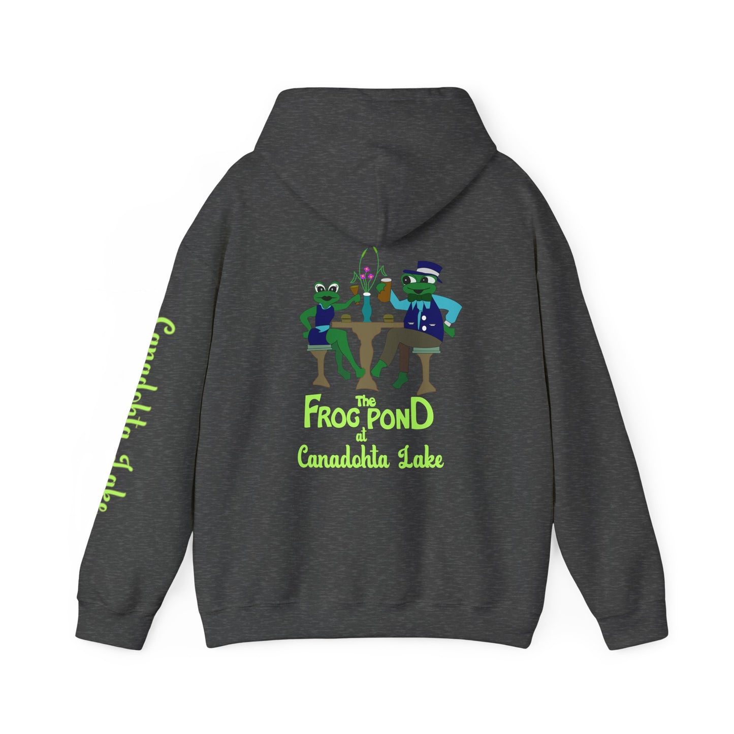 The Frog Pond Hoodie - Full Artwork & Sleeve Detail