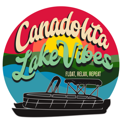 Canadohta Lake Vibes - Float, Relax, Repeat Pontoon Tshirt