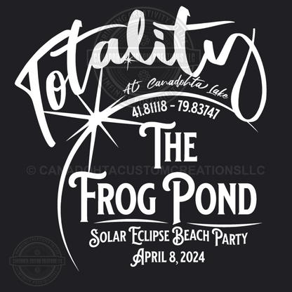 Totality 2024: Solar Eclipse Beach Party Tee