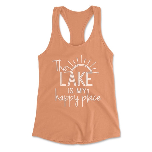 The Lake Is My Happy Place Tank