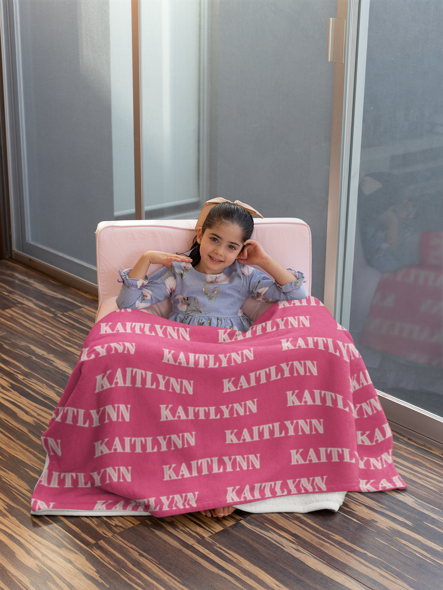 Custom Name Blanket: Personalized Throw in 50"x60" or 60"x80" with Your Choice of 12 Vibrant Colors | Ideal Gift for Boys, Girls, and Adults - Canadohta Custom Creations LLC