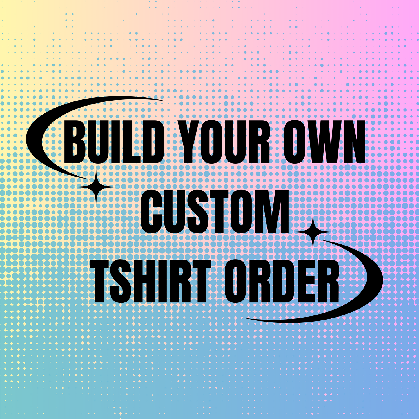 Build you own custom tshirt