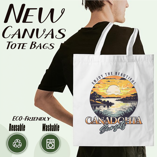 Canadohta Sunsets Tote Canvas Eco-Friendly Tote Bag