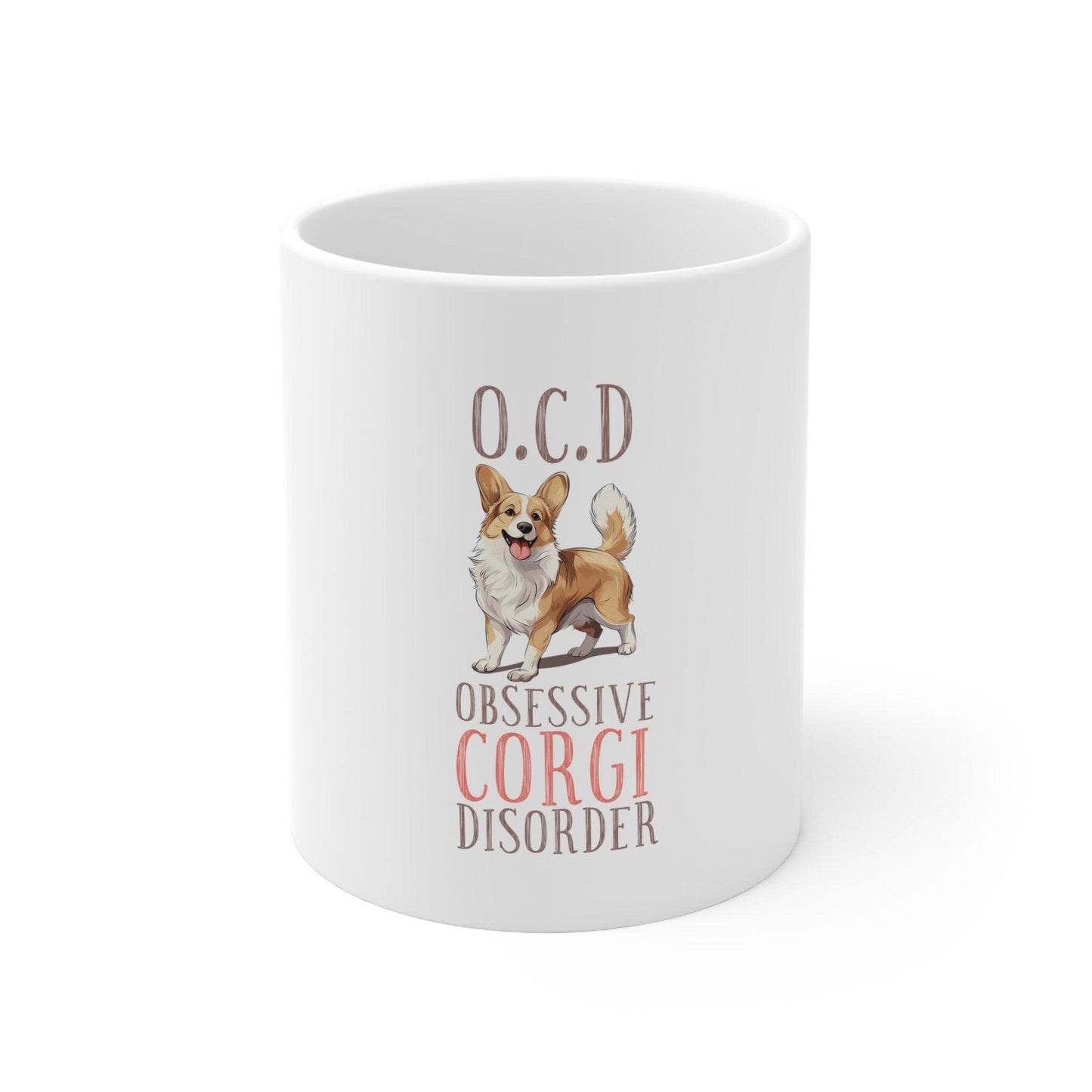 Corgi Dog Lovers gift, Obsessive Corgi Disorder coffee mug, dog mugs, dog lover gifts - Canadohta Custom Creations LLC